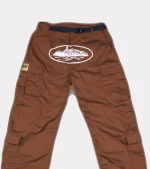 Pantalon Cargo Corteiz Guerillaz Marron