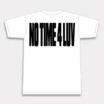 T-shirt Corteiz No Time 4 Luv Blanc